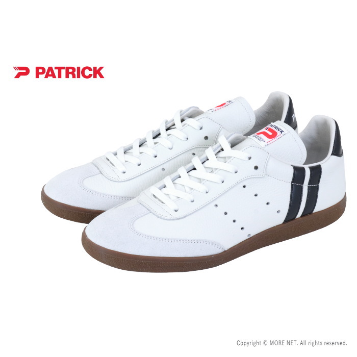 パトリック PATRICK レザースニーカー MAESTRO-OG ホワイト 826320 メンズ 日本製 マエストロオリジン 靴 2026春夏|モアネット casual select