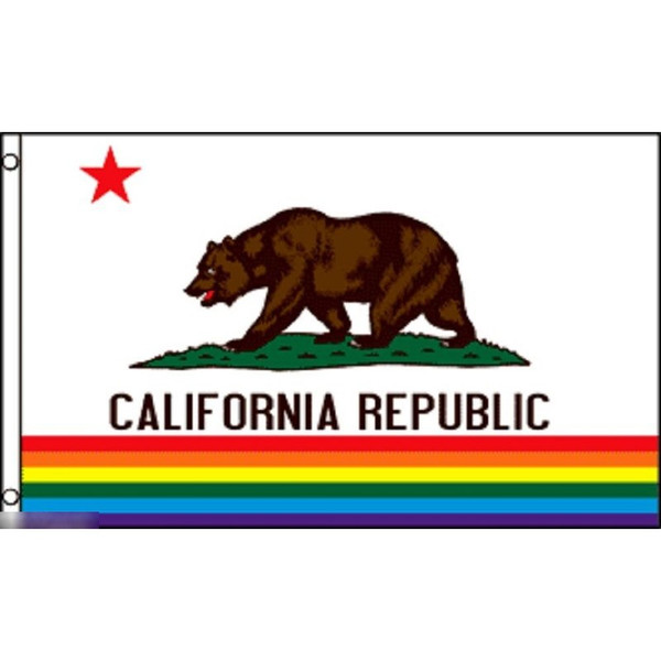 カリフォルニア州旗　ビンテージ 100%コットン カリフォルニア州旗 ヴィンテージスタイル