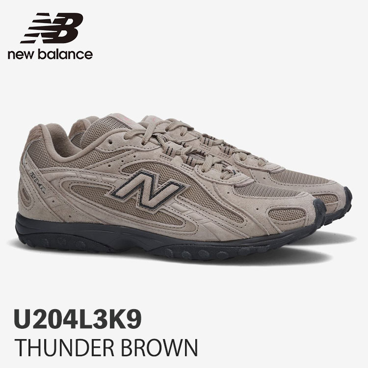 ニュー平衡にする スニーカー 204 New Balance スニーカー U204L3K9 THUNDER BROWN サンダー 赤銅色 シューズ【中古】未当て嵌める品