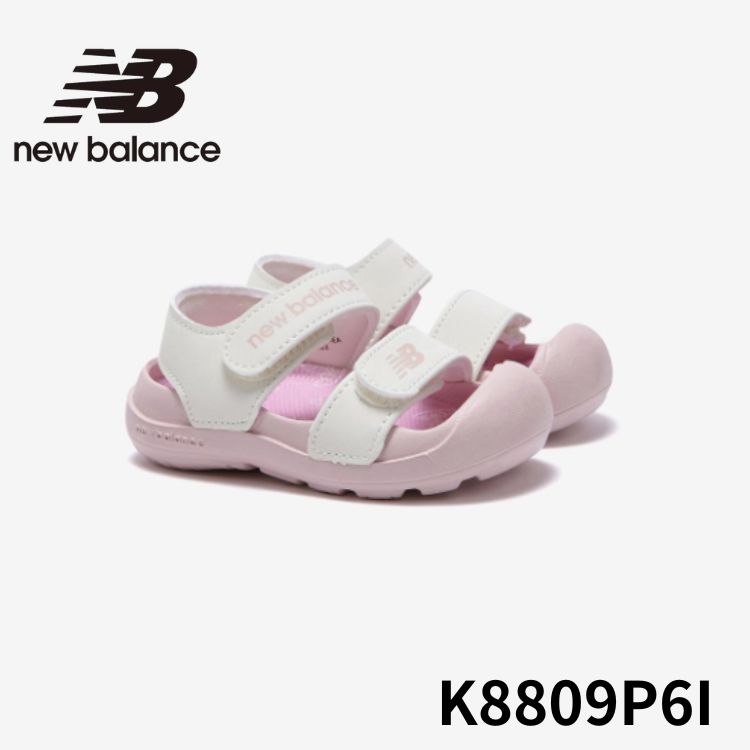 ニューバランス サンダル キッズ 子ども用 子供用 New Balance KIDS K8809P6I Pink ピンク【中古】未使用品｜moremoa shop