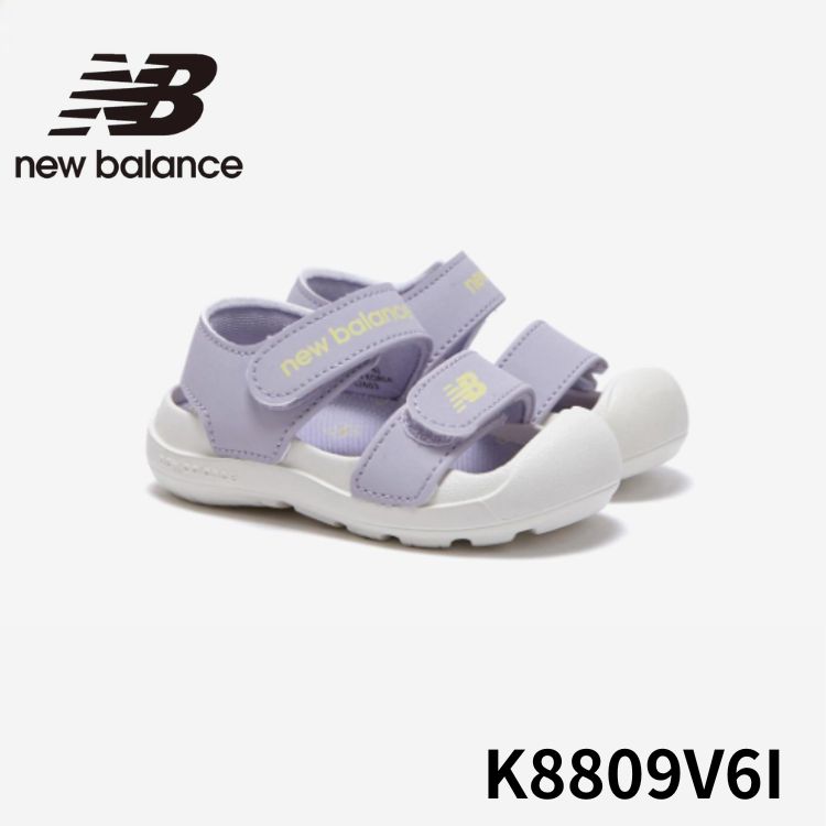 ニューバランス サンダル キッズ 子ども用 子供用 New Balance KIDS K8809V6I Violet ヴァイオレット【中古】未使用品｜moremoa shop