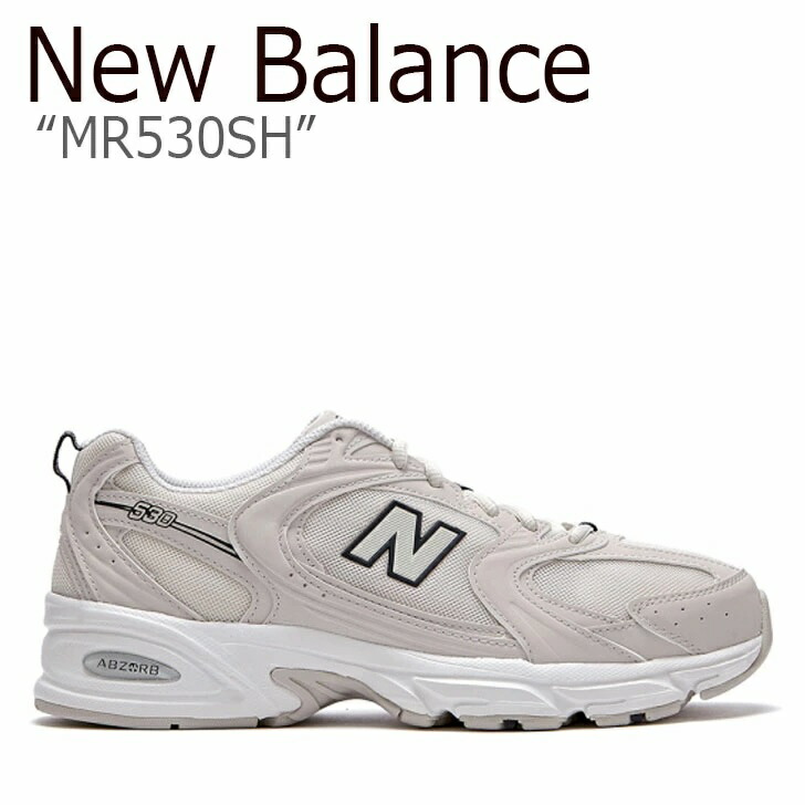 ニューバランス スニーカー 530 New Balance スニーカー レディース メンズ MR530SH IVORY アイボリー FLNBCA4U63 NBPDAS176I シューズ【中古】未使用品|moremoa shop