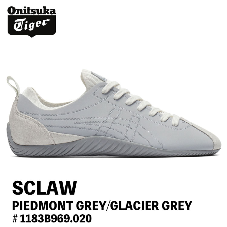 オニツカタイガー スニーカー Onitsuka Tiger SCLAW / スクロウ PIEDMONT GREY/GLACIER GREY ピードモントグレー / グレイシャーグレー # 1183B969.020 シューズ