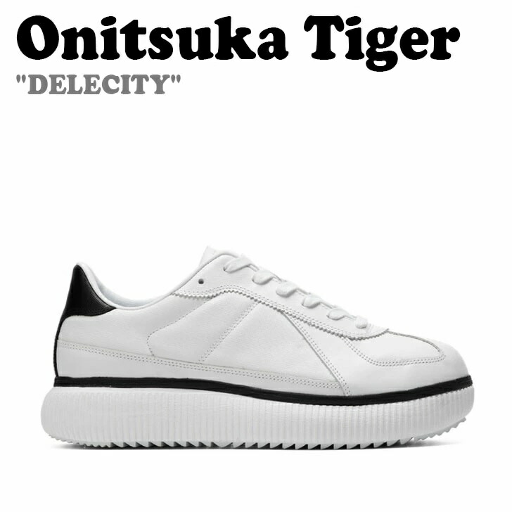 美品★Onitsuka Tiger デレシティ ホワイト/グリーン 24.5㎝ Onitsuka Tiger 「Onitsuka Tiger」 ローカットスニーカー 24.5