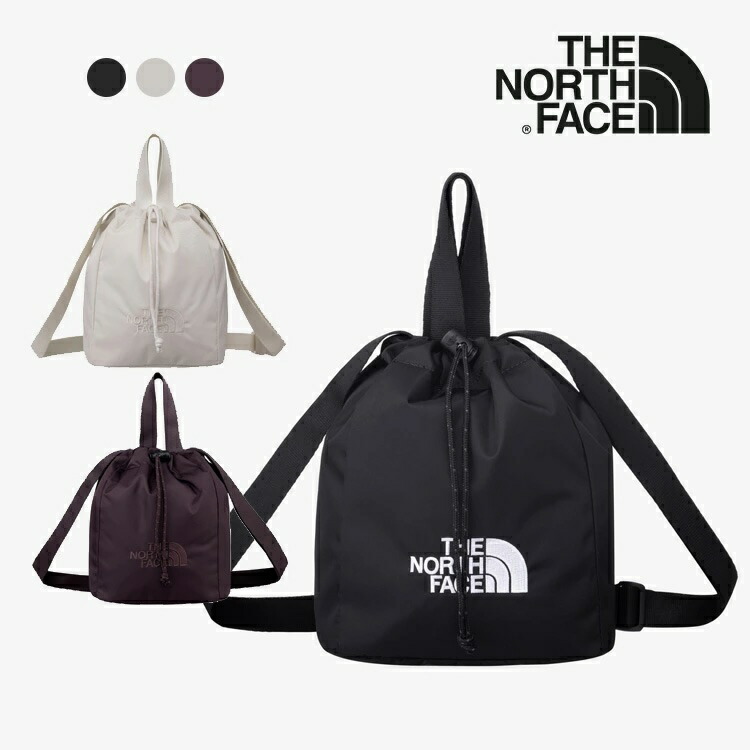 ノースフェイス バケットバッグ THE NORTH FACE WL BUCKET BAG MINI バケット バック ミニ ショルダー バッグ BLACK ブラック CREAM クリーム DARK BROWN ダークブラウン NN2PQ67J / NN2PQ67K / NN2PQ67L
