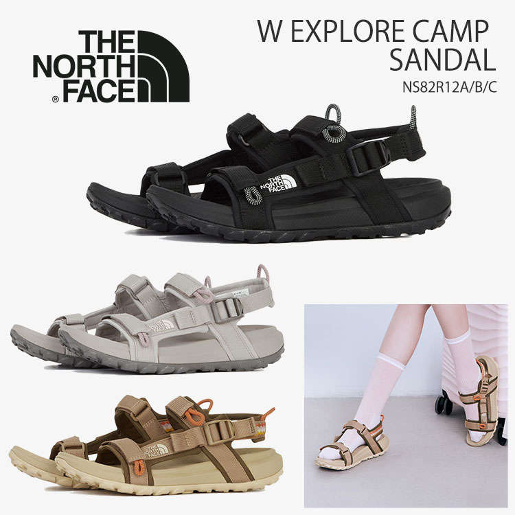 ノースフェイス サンダル THE NORTH FACE W EXPLORE CAMP SANDAL スポーツサンダル ウィメンズ NS82R12A / NS82R12B / NS82R12C