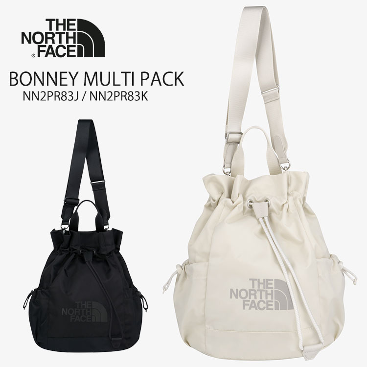 ノースフェイス バッグ レディース バックパック THE NORTH FACE BONNEY MULTI PACK ボニーマルチパック BLACK ブラック CREAM クリーム NN2PR83J/NN2PR83K【中古】未使用品