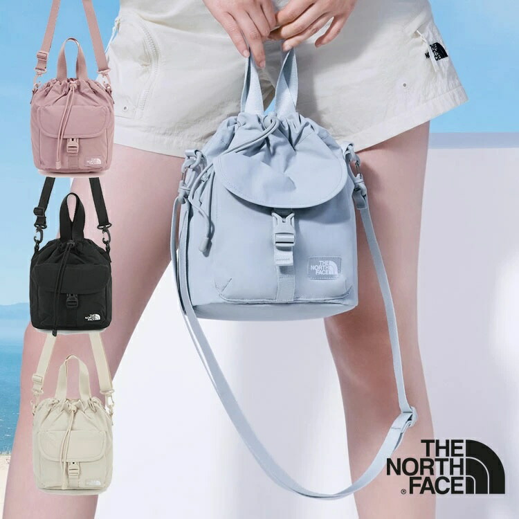 ノースフェイス バケットバッグ THE NORTH FACE バケットバッグ BREEZE BUCKET BAG ブリーズ バケットバッグ BLACK ブラック WHITE_SAND ホワイトサンド COOL_GRAY クールグレー GRAYISH_PINK グレイッシュピンク NN2PR40A / NN2PR40B / NN2PR40C / NN2PR40D【中古】未使用品