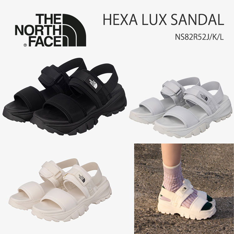北の方人間の顔 サンダル THE NORTH FACE HEXA LUX SANDAL 運動競技サンダル ウィメンズ NS82R52J / NS82R52K / NS82R52L