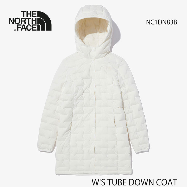 ノースフェイス ダウン レディース THE NORTH FACE ダウン レディース W'S TUBE DOWN COAT ウィメンズ チューブ ダウン コート CREAM クリーム NC1DN83B ウェア