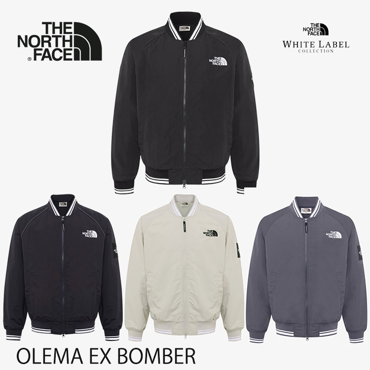 ノースフェイス ジャケット THE NORTH FACE OLEMA EX BOMBER オレマ EX ボンバー ジャケット BLACK ブラック DARK_NAVY ダーク ネイビー DARK_GRAY ダーク グレー WHITE_SAND ホワイトサンド NJ3BR09J/K/L/M ウェア