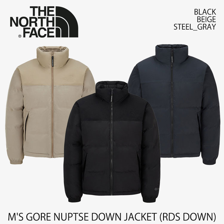 ノースフェイス ダウンジャケット THE NORTH FACE メンズ レディース M'S GORE NUPTSE DOWN JACKET (RDS DOWN) メンズ ゴア ヌプシ ダウンジャケット (RDS ダウン) BLACK ブラック BEIGE ベージュ STEEL_GRAY スティールグレー NJ1DQ65A/NJ1DQ65B/NJ1DQ65C ウェア