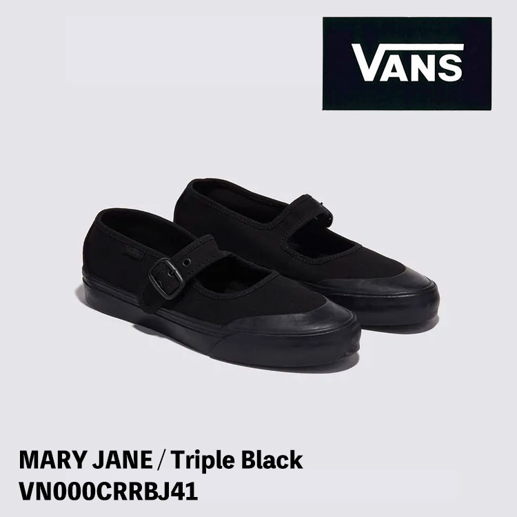 バンズ スニーカー VANS スニーカー MARY JANE VN000CRRBJ41 Triple Black メリージェーン トリプル 黒いこと 黒いこと Womens お上さん用 シューズ
