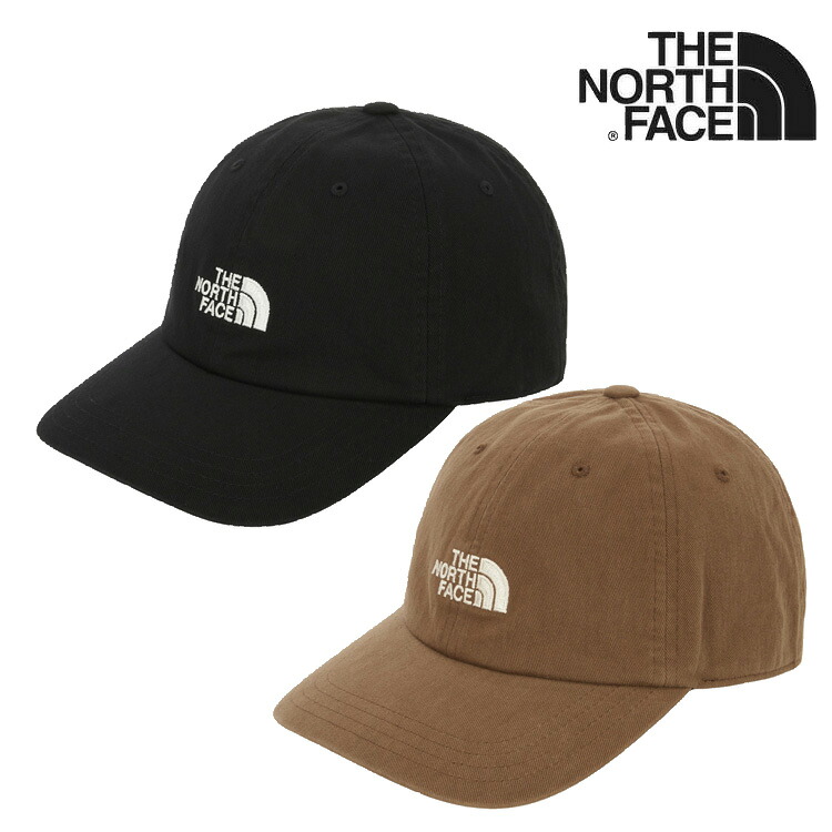 ノースフェイス ボールキャップ THE NORTH FACE TNF LOGO SOFT CAP TNF ロゴ ソフト キャップ メンズ レディース BLACK ブラック BROWN ブラウン NE3CR51A/B ACC