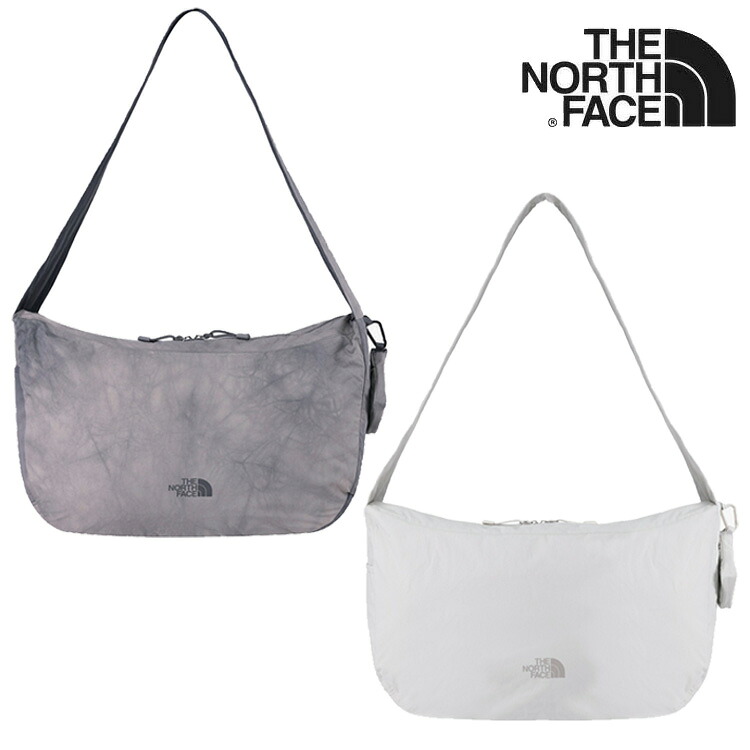 ノースフェイス ボディバッグ THE NORTH FACE NEW HOBO BAG L ニュー ホーボー バッグ L レディース GRAY グレー WHITE_SAND ホワイトサンド NN2PQ57K/L バッグ 【中古】未使用品