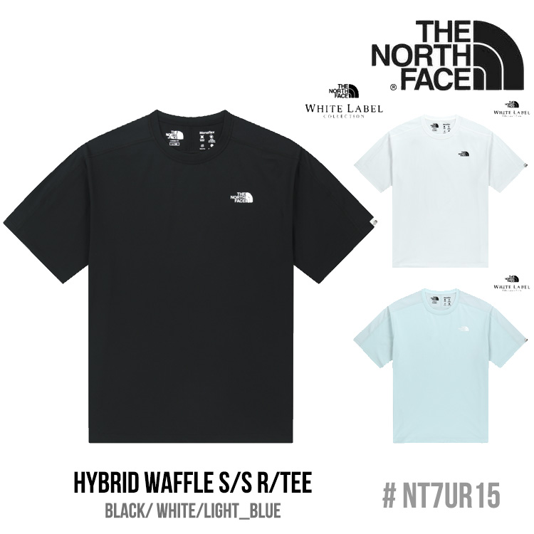 ノースフェイス Tシャツ THE NORTH FACE HYBRID WAFFLE S/S R/TEE ハイブリッド ワッフル ショートスリーブ ラウンドTEE BLACK ブラック WHITE ホワイト LIGHT_BLUE ライトブルー NT7UR15K/J/L ウェア 【中古】未使用品 12,326円