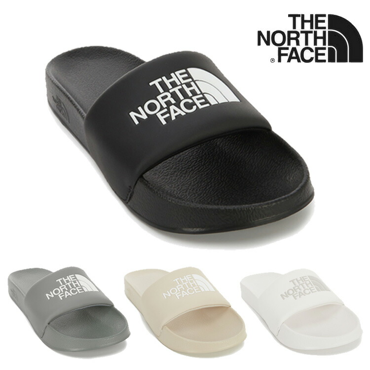 ノースフェイス サンダル THE NORTH FACE BASIC SLIDE ベーシック スライド BLACK ブラック GRAYISH_KHAKI グレイッシュカーキ BEIGE ベージュ CREAM クリーム NS81R13A/B/C/D シューズ