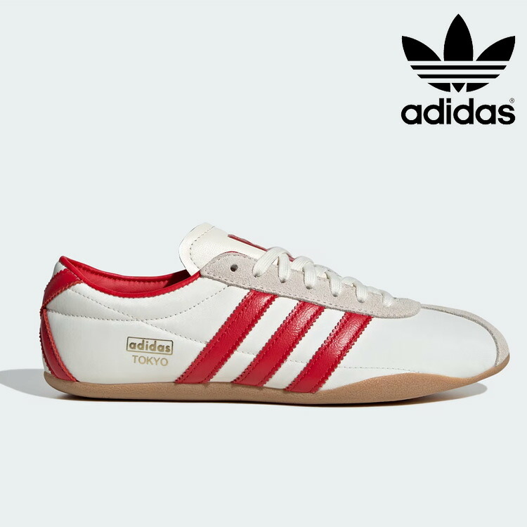 アディダス オリジナルス スニーカー adidas Originals Tokyo トーキョー メンズ レディース Off White / Better Scarlet / Gum オフホワイト ベタースカーレット ガム JI3300 シューズ