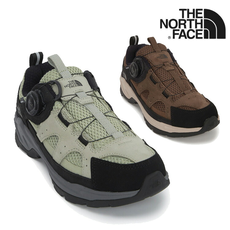 ノースフェイス スニーカー THE NORTH FACE STORMBREAK BOA WG ストームブレイク ボア WG メンズ レディース OLIVE オリーブ BROWN ブラウン NS91Q53B/C シューズ 【中古】未使用品