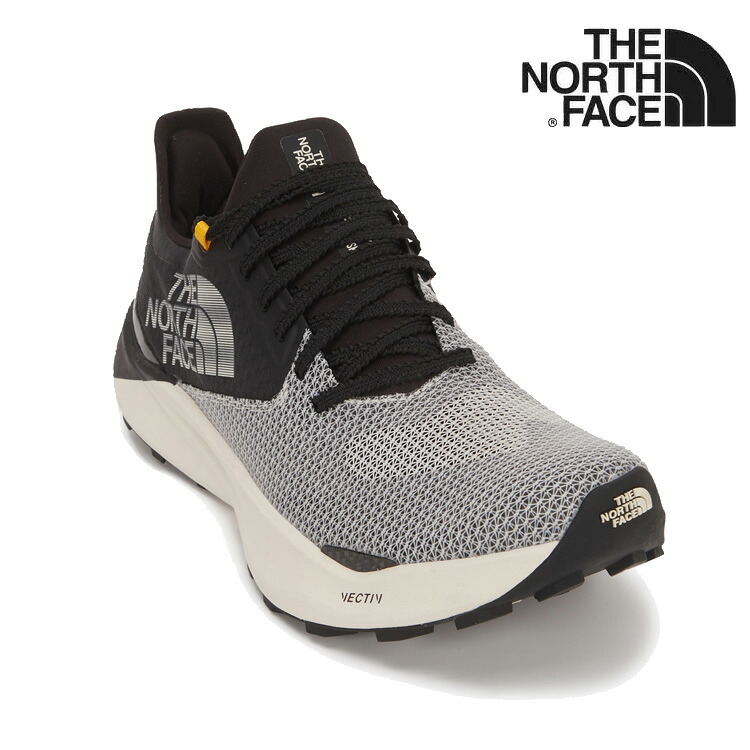 ノースフェイス スニーカー THE NORTH FACE M SUMMIT VECTIV SKY メンズ サミット ベクティブ スカイ BLACK ブラック NS97Q54A シューズ 【中古】未使用品｜moremoa shop