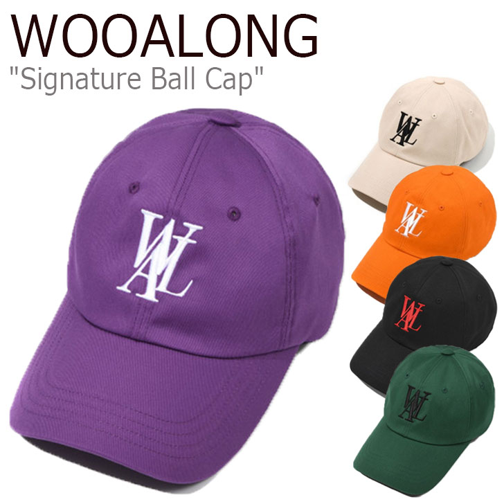 楽天市場】ウアロン キャップ WOOALONG メンズ レディース SIGNATURE 