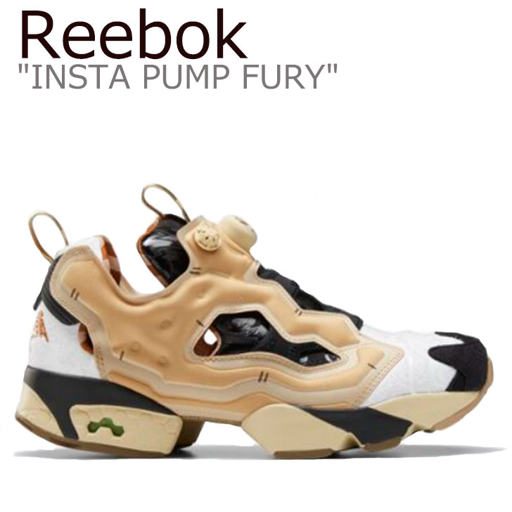 スニーカー リーボック スニーカー Reebok メンズ レディース Insta Pump Fury インスタポンプフューリー Beige ベージュ Black ブラック Gz8632 シューズ Moremoa Shop