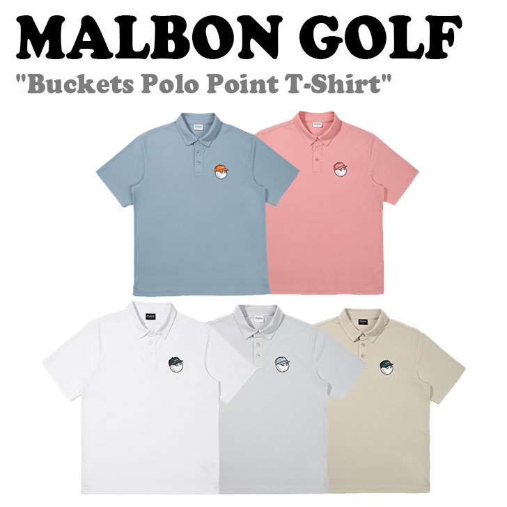 楽天市場】マルボンゴルフ ポロシャツ MALBON GOLF メンズ 36 BUCKETS