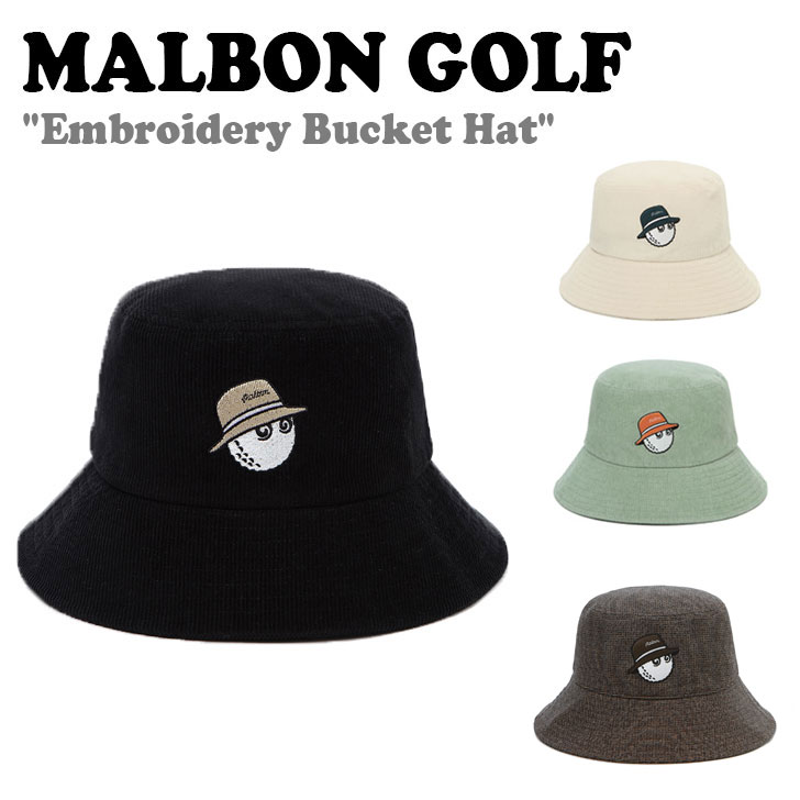 楽天市場】マルボンゴルフ バケットハット MALBON GOLF メンズ 