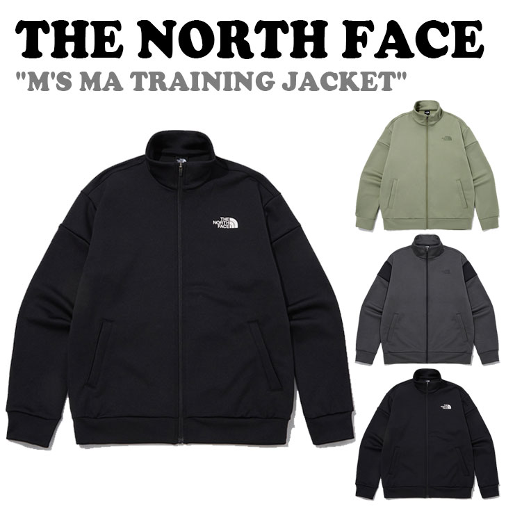 北の方人間の顔 ジップアップ THE NORTH FACE メンズ M\u0027S MA TRAINING JACKET 形づくる 上衣 BLACK 黒いこと CHARCOAL GREY 濃灰色薄墨色 SLATE KHAKI スレートカーキ NJ5JP12A/B/C 御召しもの