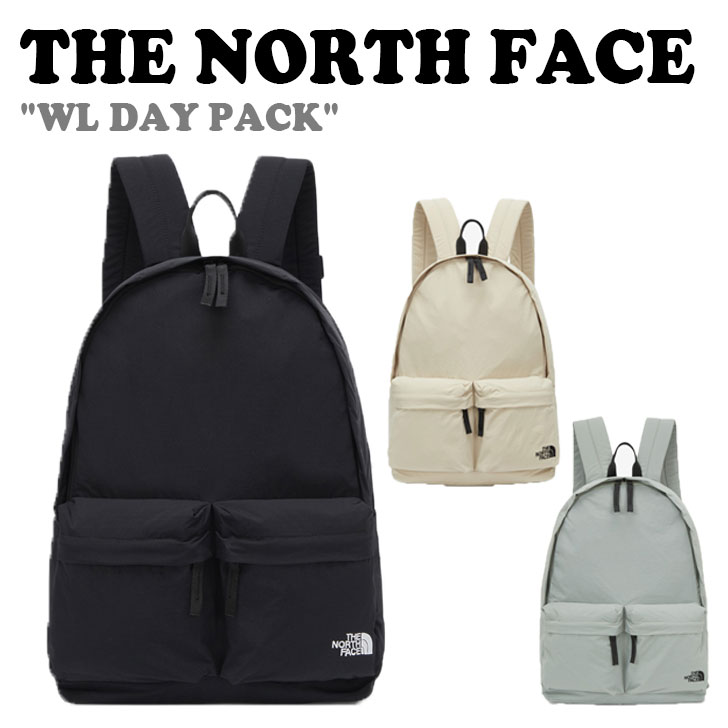 ノースフェイス デイパック リュック THE NORTH FACE リュック WL DAY PACK デイ パック BLACK LIGHT_BEIGE AVOCADO NM2DQ08J/K/L バッグ【中古】未使用品