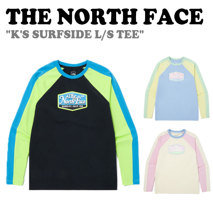 ノースフェイス ラッシュガード THE NORTH FACE K'S SURFSIDE L/S TEE キッズ サーフ サイド ロング スリーブ Tシャツ 水着 NT7TQ05S/T/U ウェア|moremoa shop