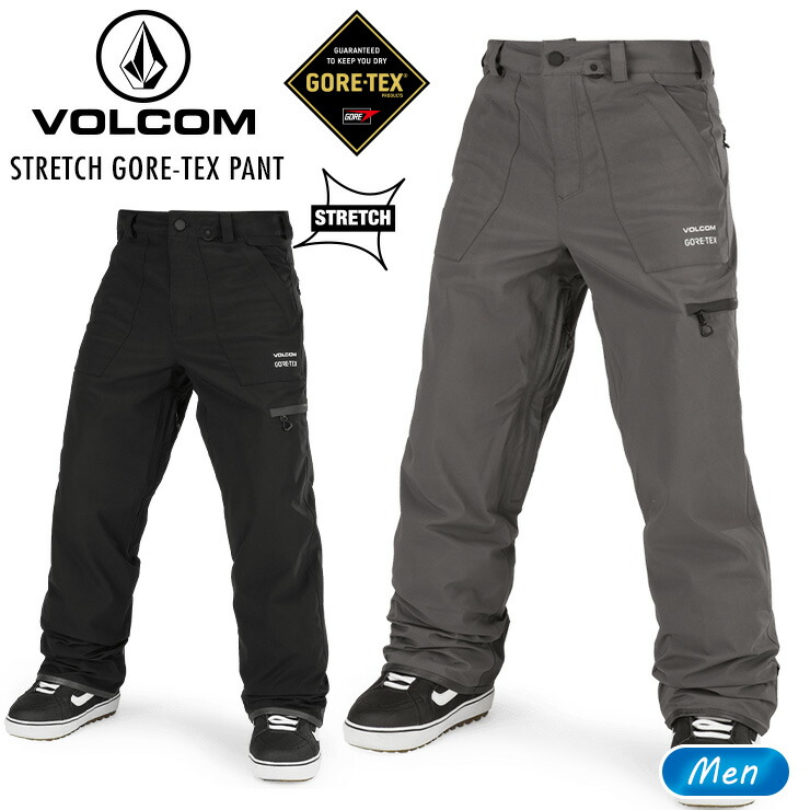 楽天市場 正規品 21 22 Volcom ボルコム Stretch Gore Tex Pant ストレッチゴアテックスパンツ スノボー スノーボード ウェア スキー 2022 モアスノー モアスノー
