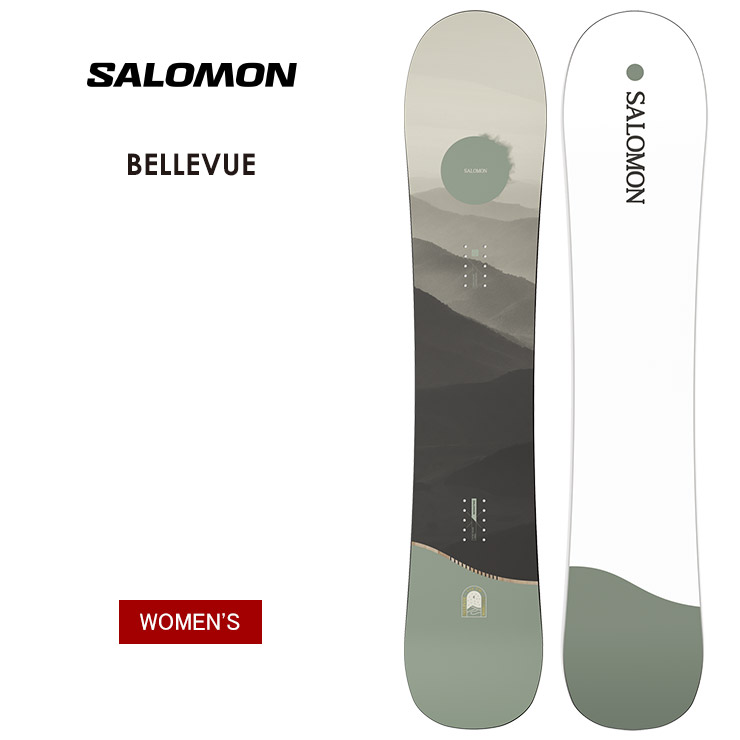 2021春の新作 早期予約 SALOMON サロモン BELLEVUE ベルビュー 22-23 2023 スノーボード 板 レディース ウーメンズ  whitesforracialequity.org