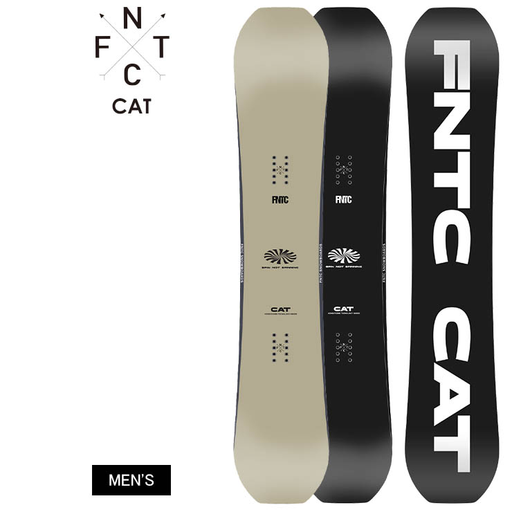 予約販売 FNTC メンズ モアスノー 21-22 CAT ボード - grandbrulot.com