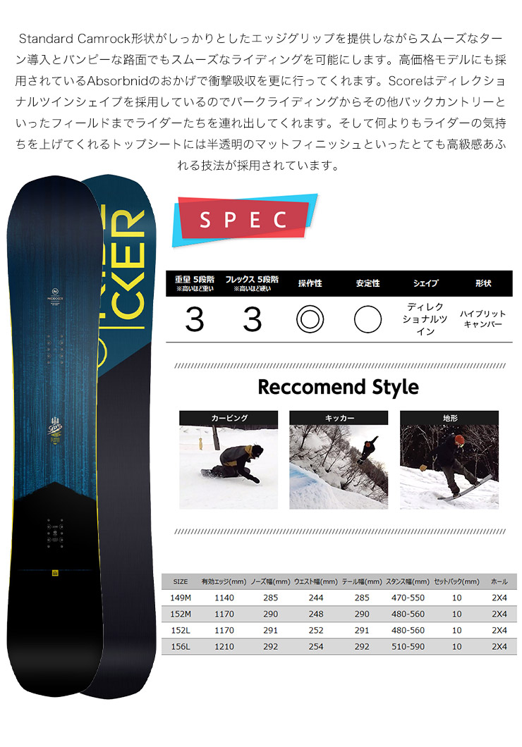 取付無料 NIDECKER ナイデッカー SCORE ブーツ SALOMON WS PACT