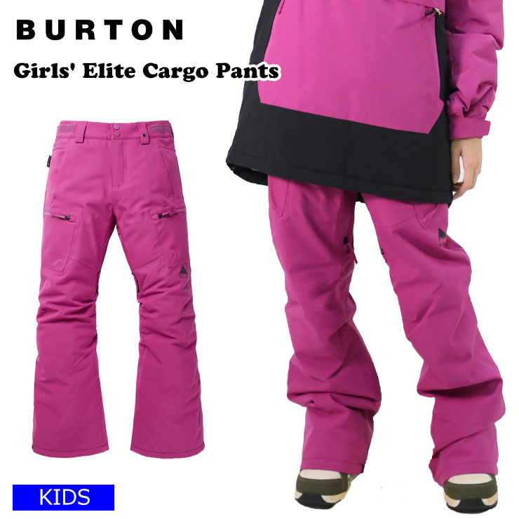 22-23 BURTON バートン Girls' Elite Cargo Pants キッズ スノーボード パンツ
