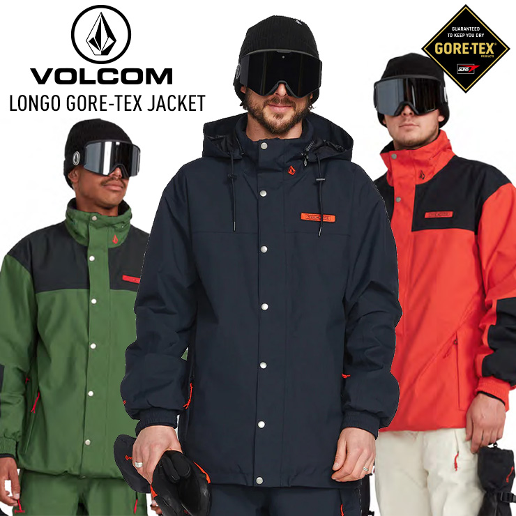 国産】 正規品 22-23 VOLCOM ボルコム LONGO GORE-TEX JACKET ロンゴ