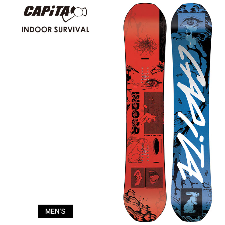 スノーボード】Capita INDOOR SURVIVAL 19-20-