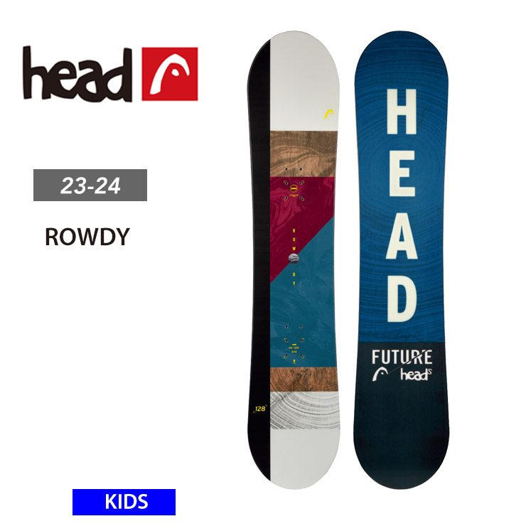 楽天市場】HEAD ヘッド ROWDY JR キッズ スノーボード 板 ロッカー 