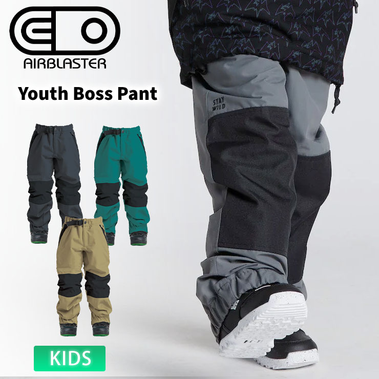 エアブラスター　AIRBLASTER エラスティックボスパンツ　Ｌサイズ MAX_ELASTIC_BOSS_PANT_MAX_GREE