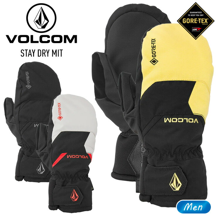 【超セール祭!!】24-25 VOLCOM ボルコム STAY DRY GORE-TEX MIT ステイドライミット グローブ スノーボードグローブ スキーグローブ 手袋 防寒 【モアスノー】