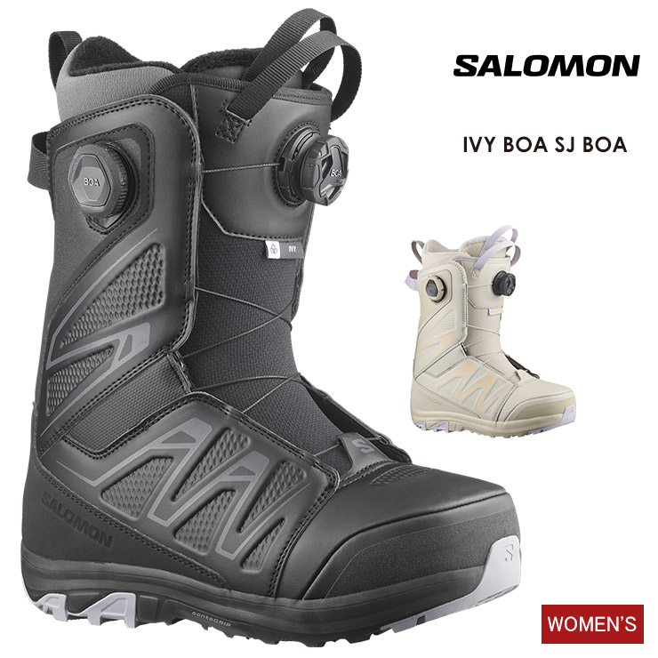 23-24 SALOMON ECHO LACE SJ BOA スノーボードブーツ Salomon Echo Lace SJ Boa Snowboard Boots 2024 - cargo | Tactics