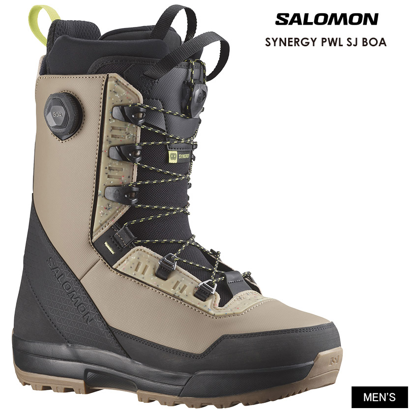 SALOMON サロモン SYNERGY PWL SJ BOA シナジー ボア 25-26 2026 スノーボード ブーツ メンズ