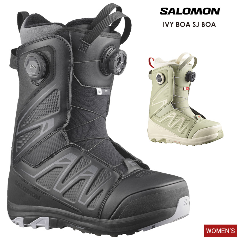 楽天市場】スノーボード ブーツ レディース SALOMON サロモン IVY BOA