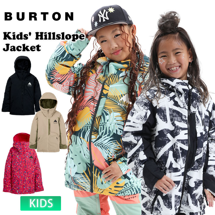 25-26 2026 BURTON バートン キッズ ジュニア Kids' Hillslope Jacket スノーボード ウェア ジャケット 【モアスノー】