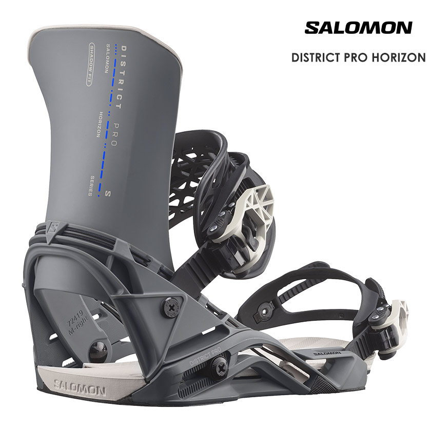 早期予約 SALOMON サロモン DISTRICT PRO HORIZON ディストリクト プロ ホライゾン 26-27 2027 スノーボード ビンディング バインディング｜モアスノー 55,000円
