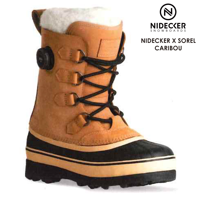 早期予約 NIDECKER ナイデッカー SOREL Caribou Snow-G ソレル カリブー 26-27 2027 ブーツ スノーボード