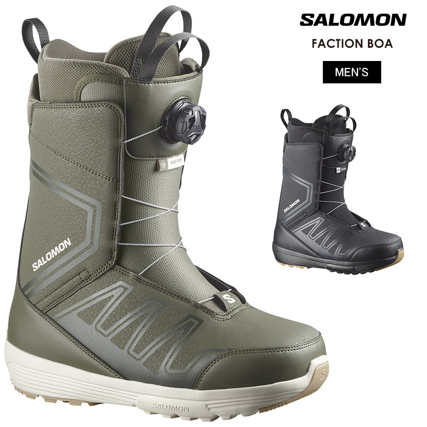早期予約 SALOMON サロモン FACTION BOA ファクションボア 26-27 2027 ブーツ スノーボード｜モアスノー