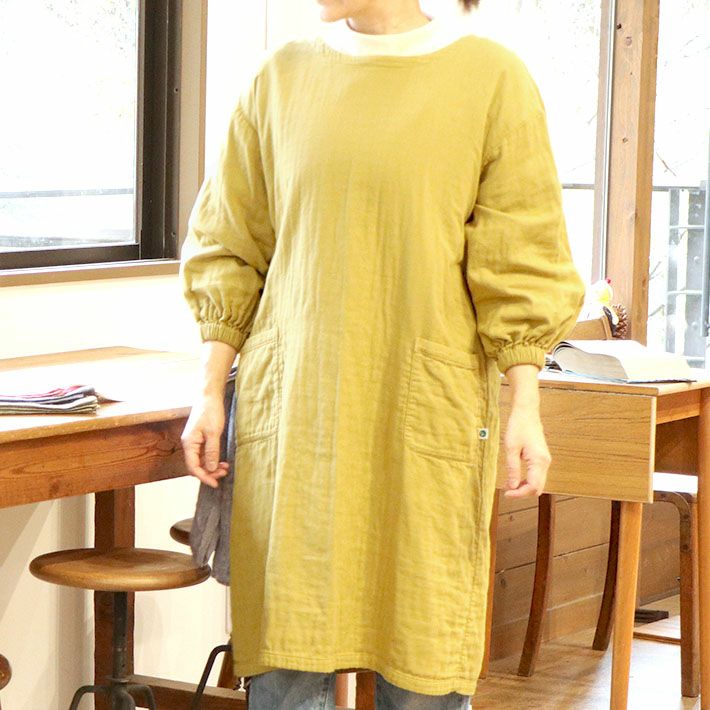 [森の８カテン]トリプルガーゼ後染め煮炊き着