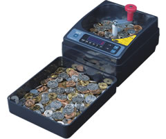 エンゲルス 自動硬貨計数機 コインカウンター SCC-10|事務蔵